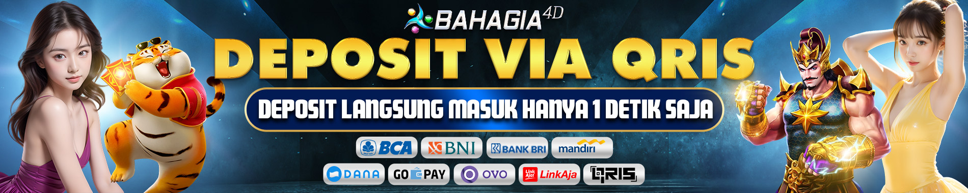 Deposit Via Qris Di Situs Bahagia4D Pasti Gacor